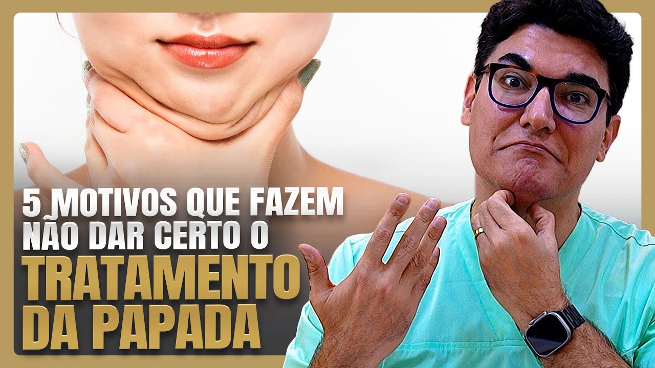 5 motivos que fazem não dar certo o TRATAMENTO DA PAPADA