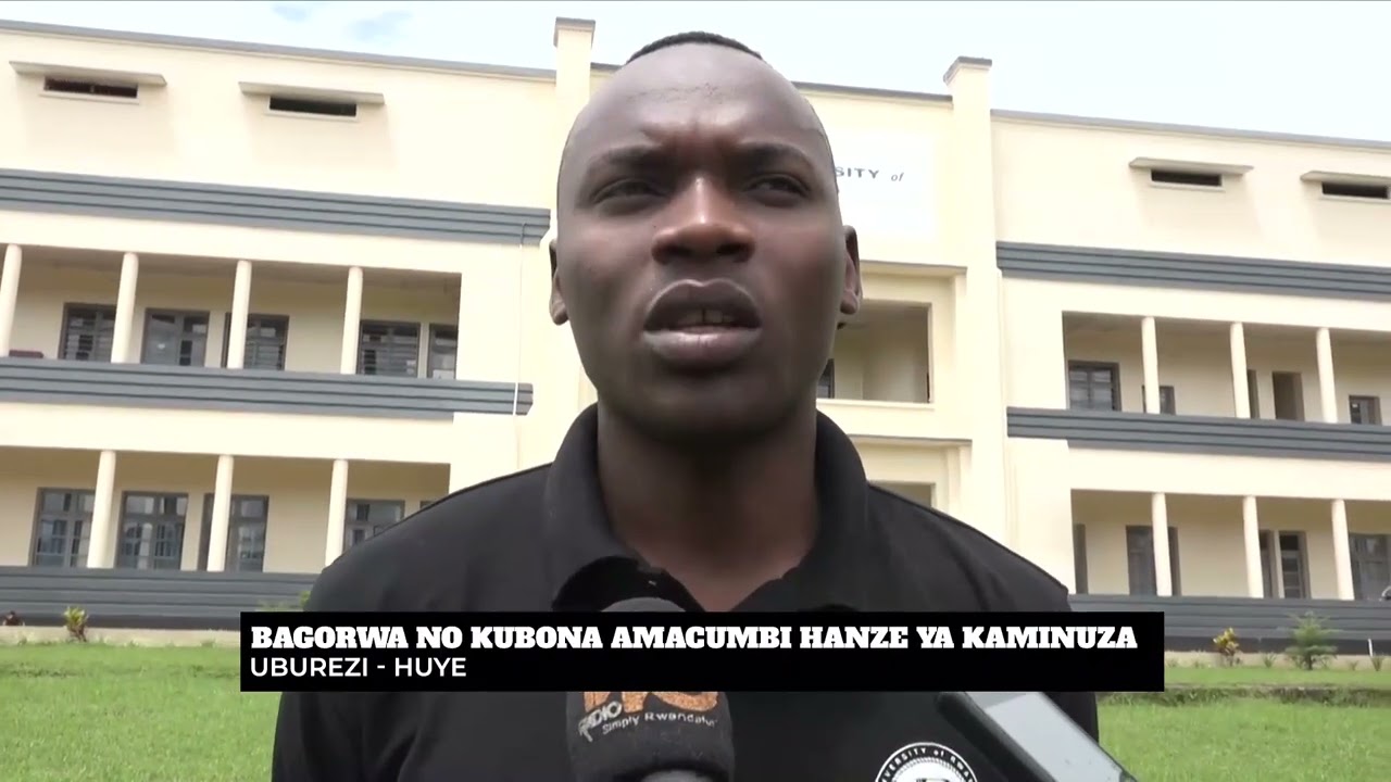 BAGORWA NO KUBONA AMACUMBI HANZE YA KAMINUZA