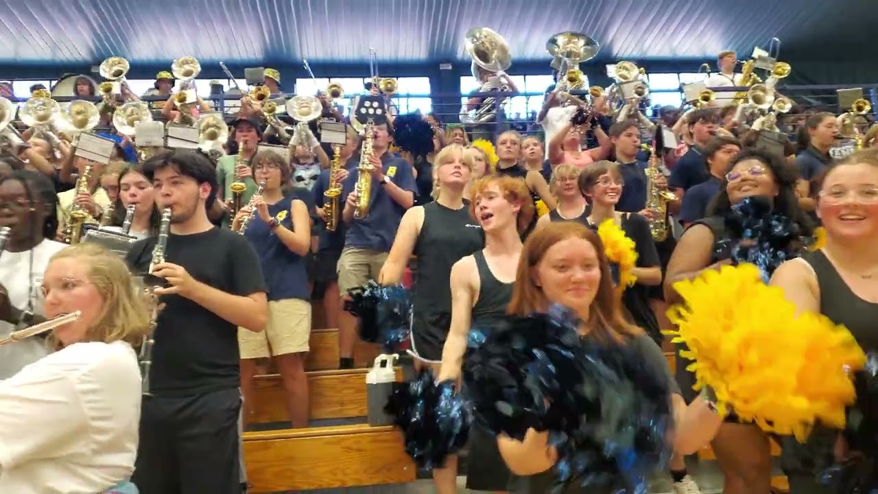 Buckhorn Band! 2023 Bucks v MCHS Pep Rally! #BlackOut