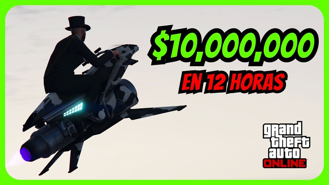 Haciendo $10,000,000 en SOLO 12 HORAS!!! [GTA ONLINE]
