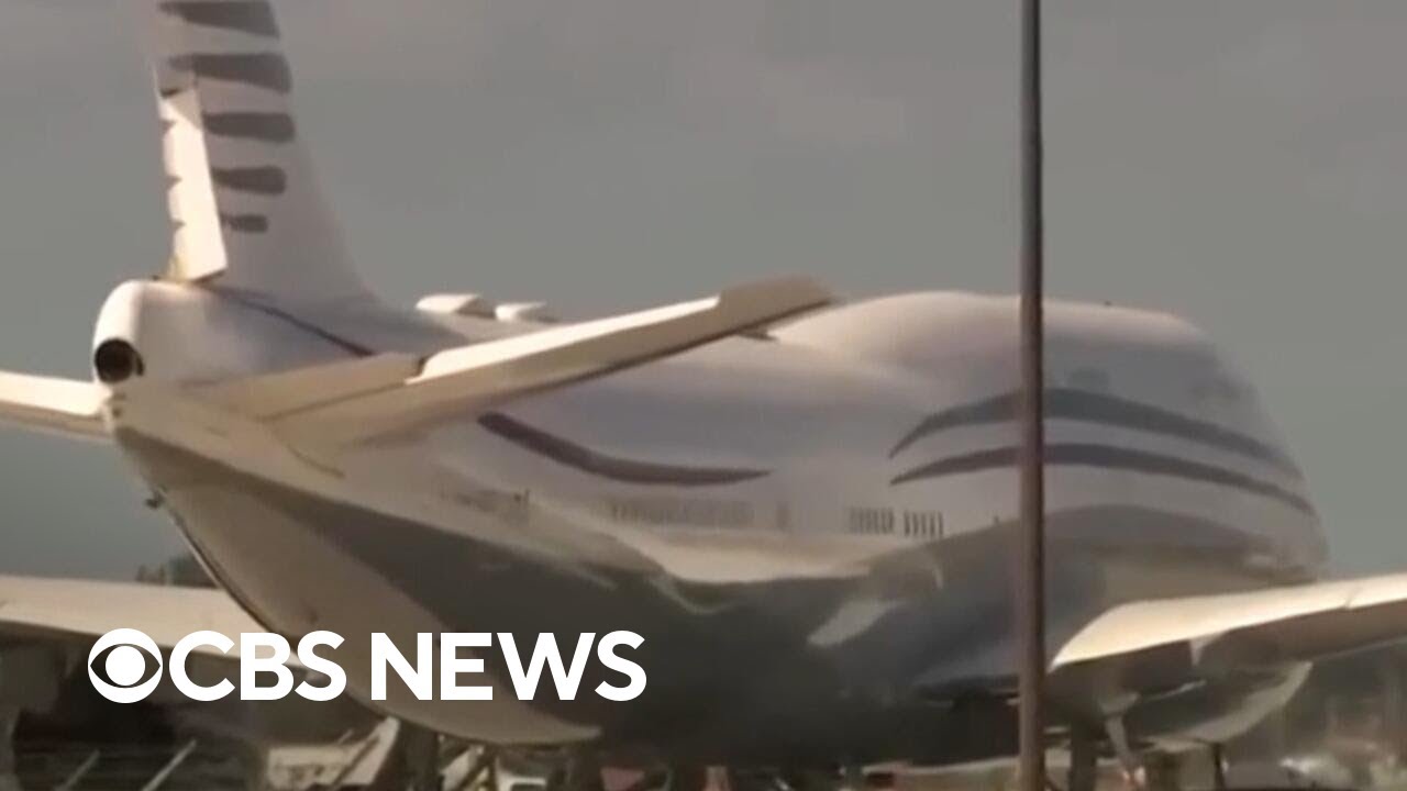 New memo outlines plans for Qatari plane donated for Air Force One use