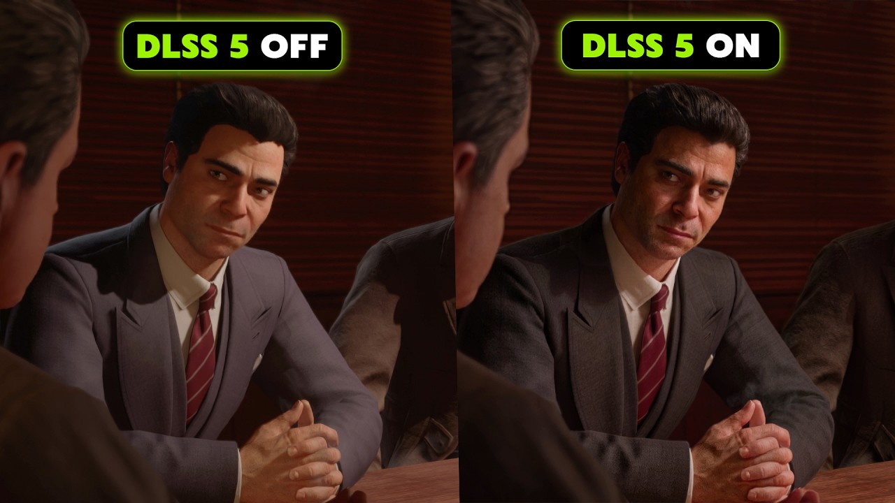 DLSS 5 on RTX 4060 - MAFIA - Crazy DLSS 5 Improvements!