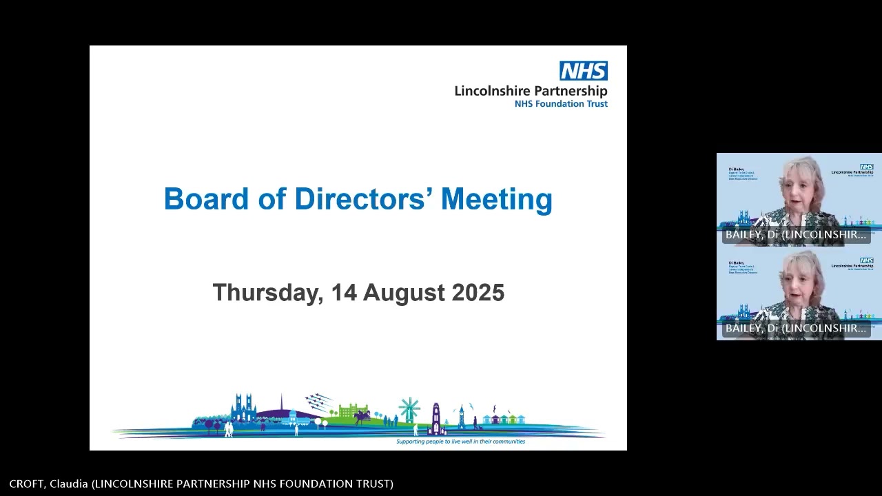Public Board of Directors | 14 August 2025