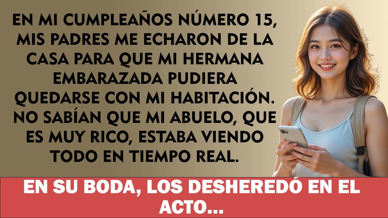 Mis padres me echaron en mi 15 cumpleaños por darle mi habitación a mi hermana embarazada