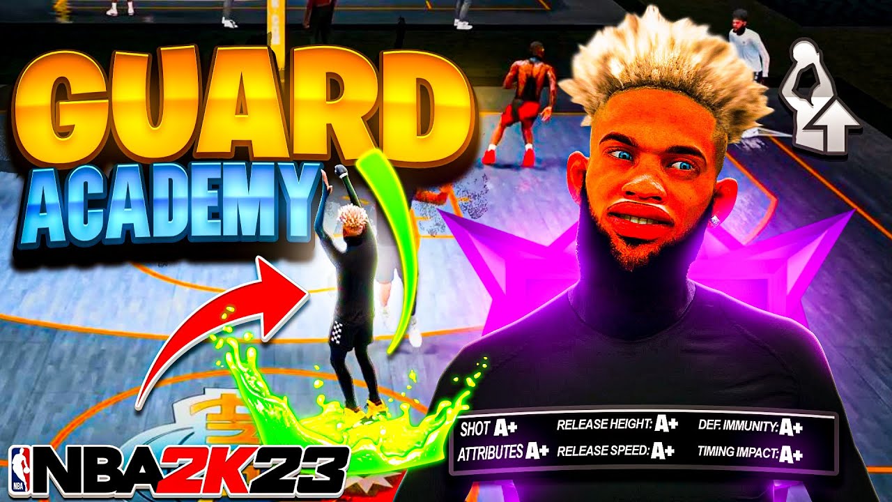 2K23 GUARD ACADEMY! BEST DRIBBLE MOVES + JUMPSHOT + PLAYMAKING & SHOOTING BADGES - DRIBBLE TUTORIAL!