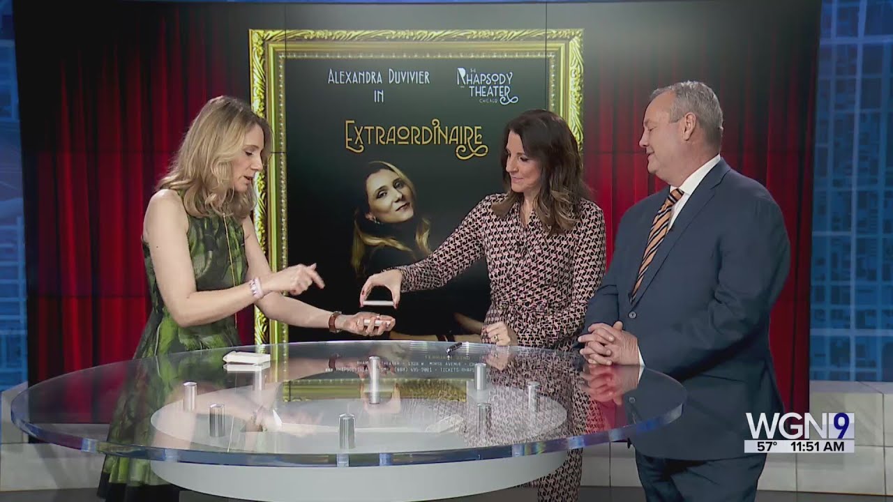 Midday Fix: Parisian magician Alexandra Duvivier