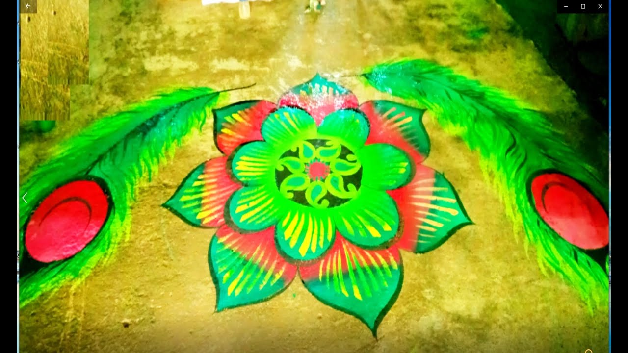 Pujo's best alpana design || পুজোর সেরা আলপনা design