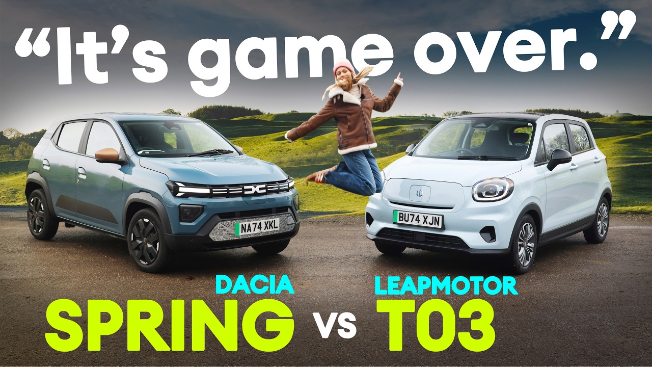 New Leapmotor T03 vs Dacia Spring | Budget EV Showdown! | Electrifying