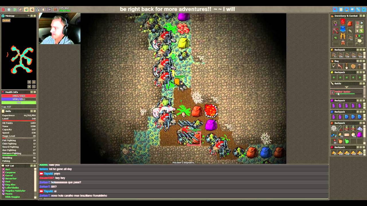 [Medivia Online] Finally level 141.