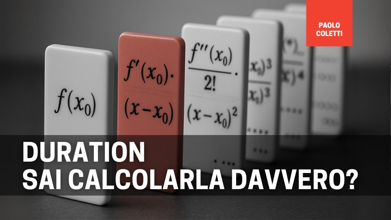 Duration e duration modificata: definizione e calcoli con Taylor