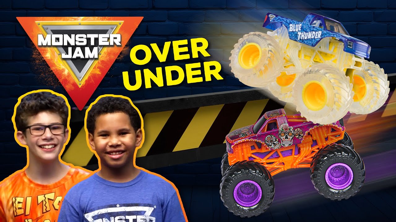 Monster trucks over and under challenges! | MONSTER JAM Revved Up Recaps Season 6 Episode 7