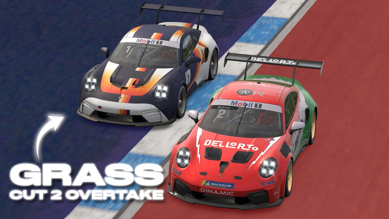 THIS is why I LOVE the iRacing Porsche Cup