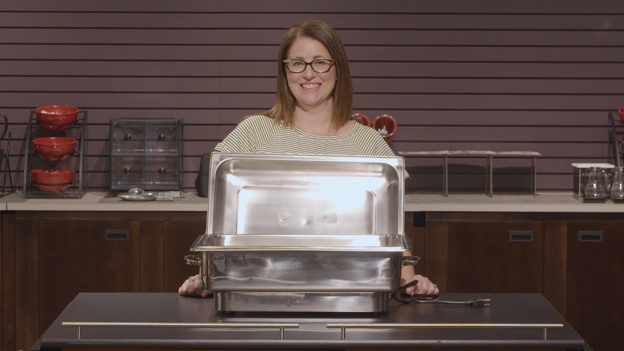 How to Use an Electric Water Pan and Chafer