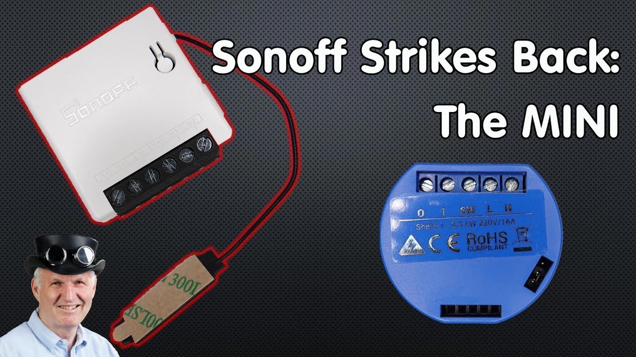 #280 Учебное пособие Sonoff Mini (режим «сделай сам», вспышка Tasmota)