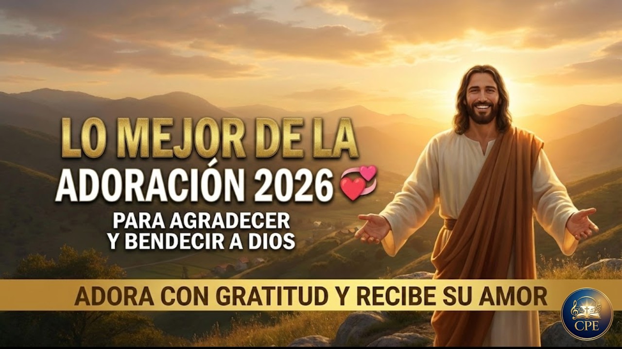 LO MEJOR DE LA ADORACIÓN 2026 💞 AGRADECER Y BENDECIR A DIOS | Canciones de la Palabra Eterna