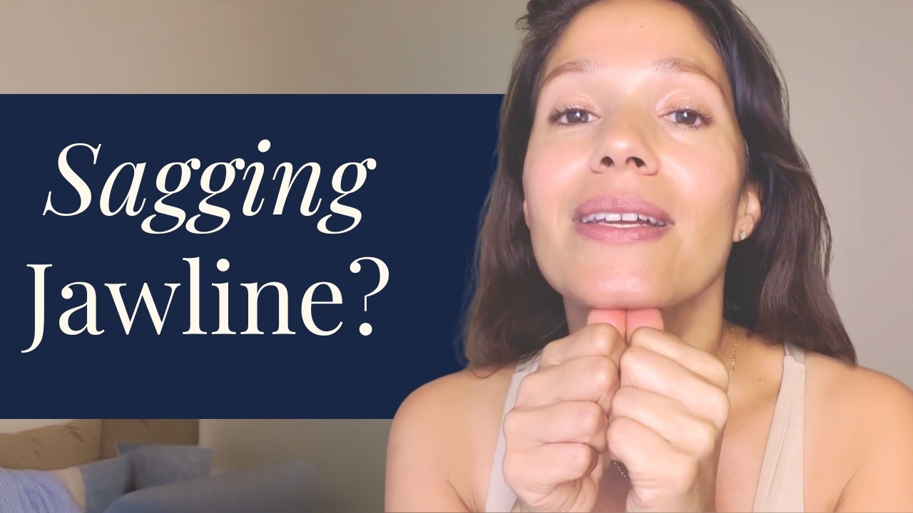 Lift & Firm a Sagging Jawline | 5 Min Face Yoga Routine