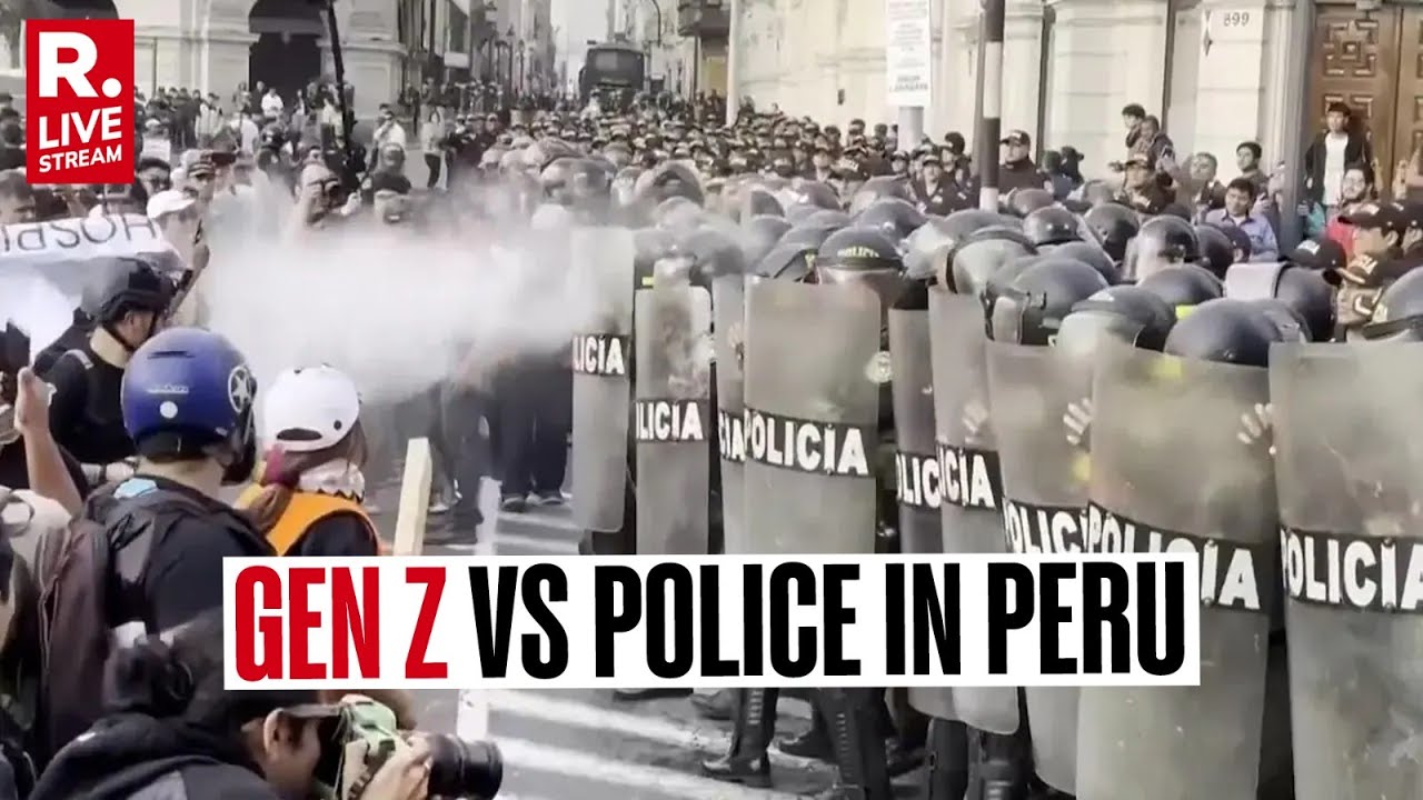 Lima Unrest: Gen Z Protesters Clash With Police Amid Rising Anti-Govt Sentiment In Peru