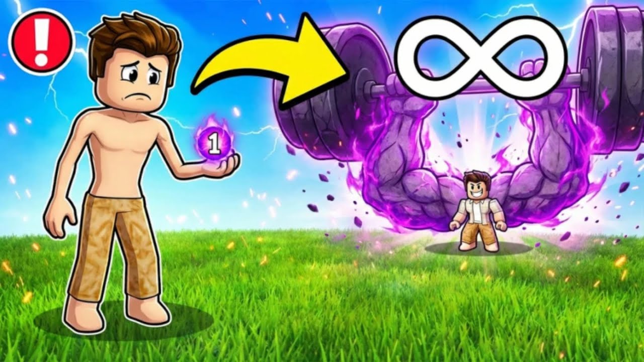 Roblox Strong Muscle Simulator!