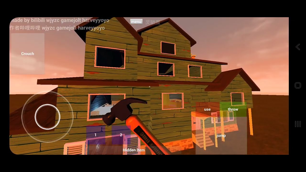 Hello neighbor prototype mobile (harveyyoyo) v1