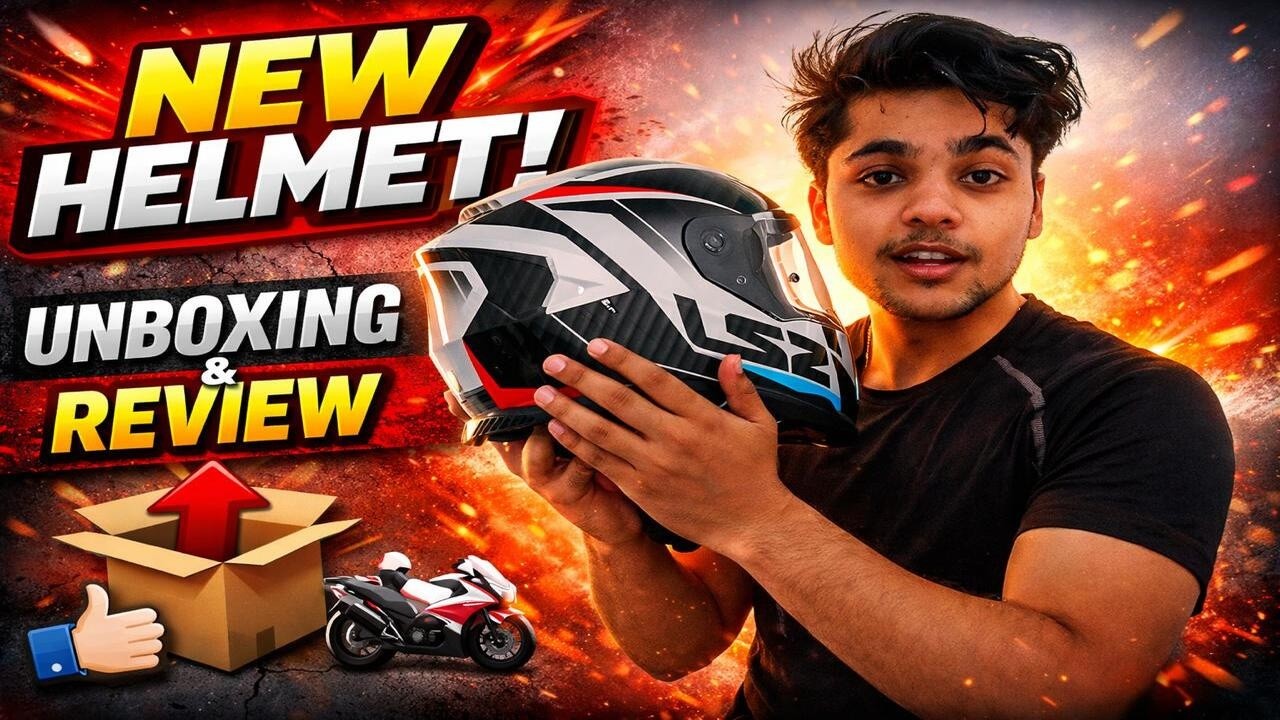 🔥 NEW Helmet Unboxing l What's the purpose ????