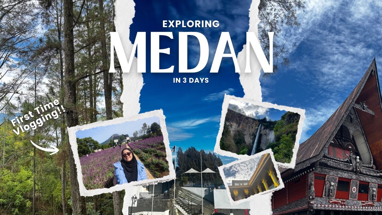 Exploring Medan in 3 Days | First Time Vlogging!