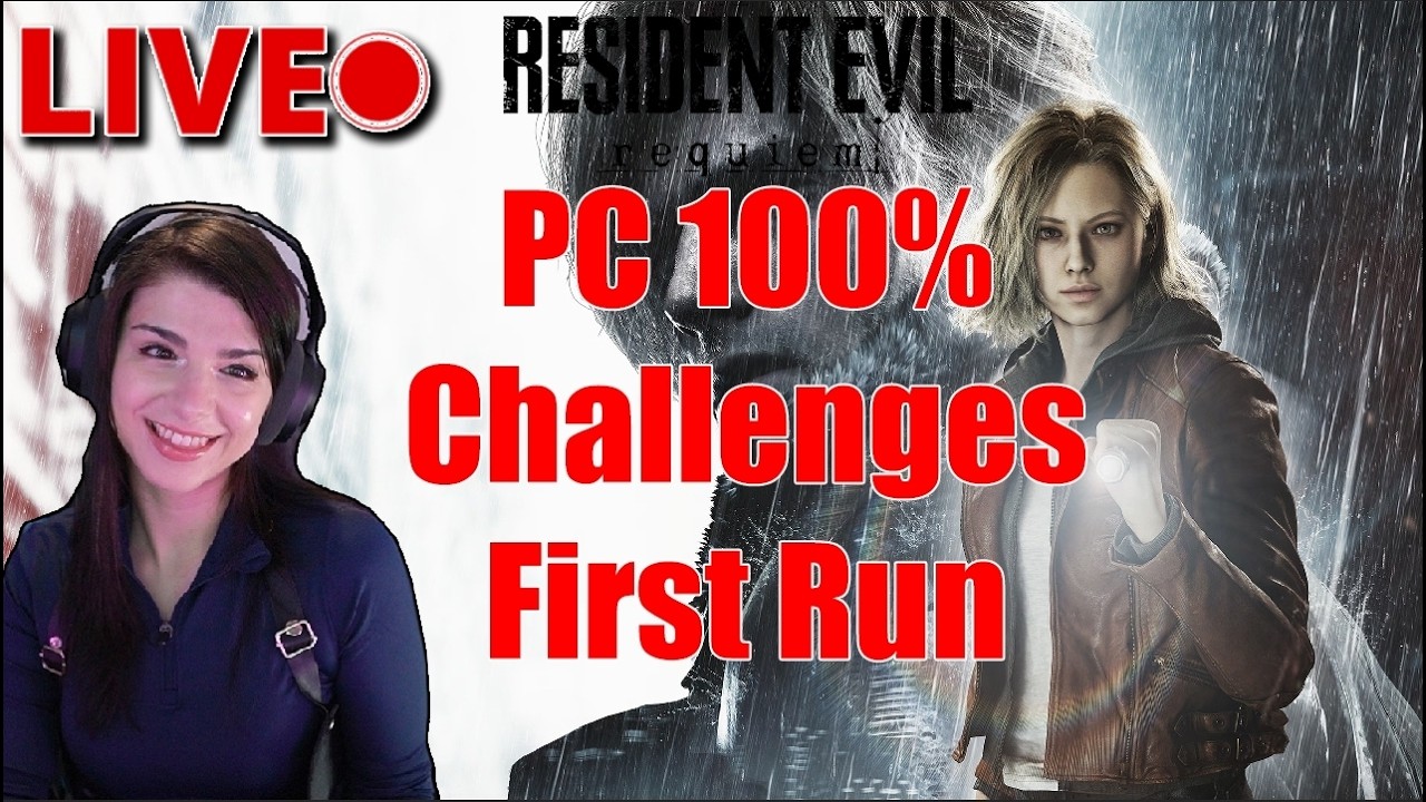 RESIDENT EVIL REQUIEM DAY 1 with PC FINALLY (2nd playthrough, 1st on PC)