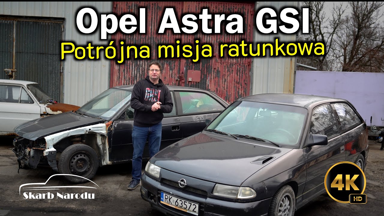 Opel Astra GSI - Potr&oacute;jna misja ratunkowa // Muzeum SKARB NARODU