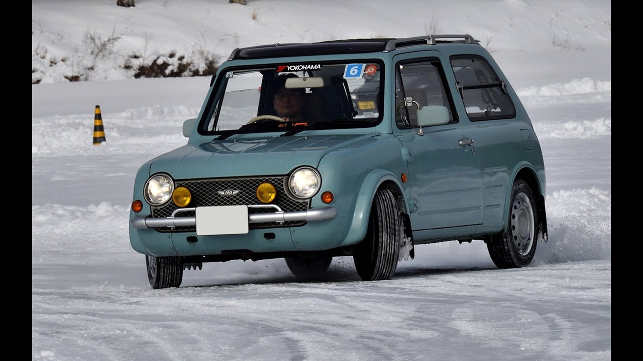日産パオで女神湖氷上ドライブ、PROSPEC主催「カヤバモータースポーツ×iceGUARD 8＆Winter Driving Park 2026」に参加してみた