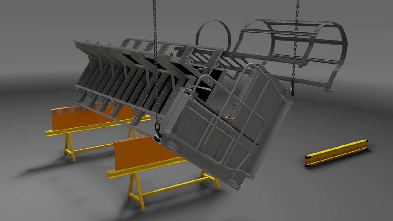 F-4 MAX articulated column formwork - ULMA Construction [en]