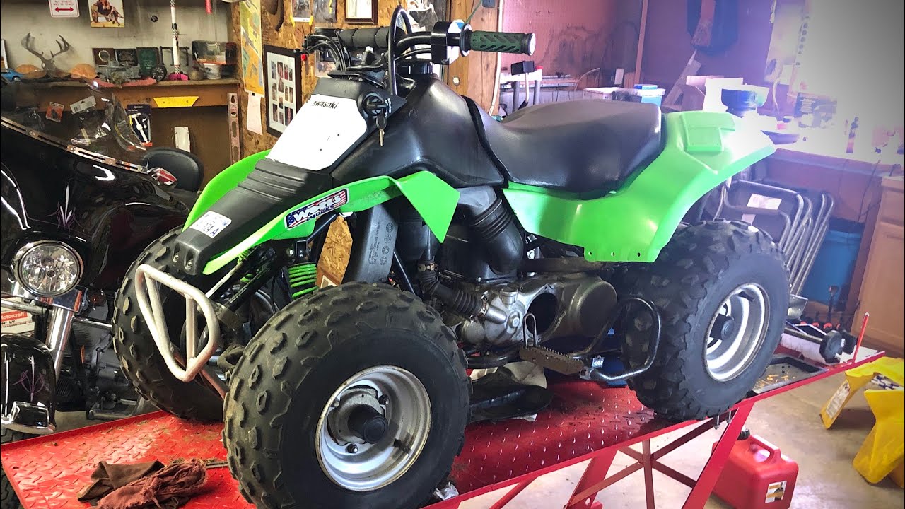 KXF80 LT80 rebuild project and ride video! Kawasaki Suzuki