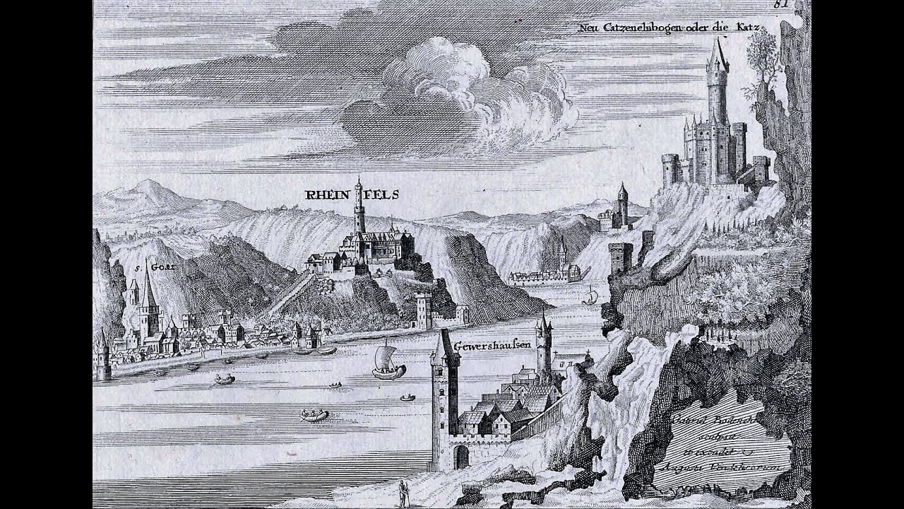Sankt Goar (die Stadtmauer )