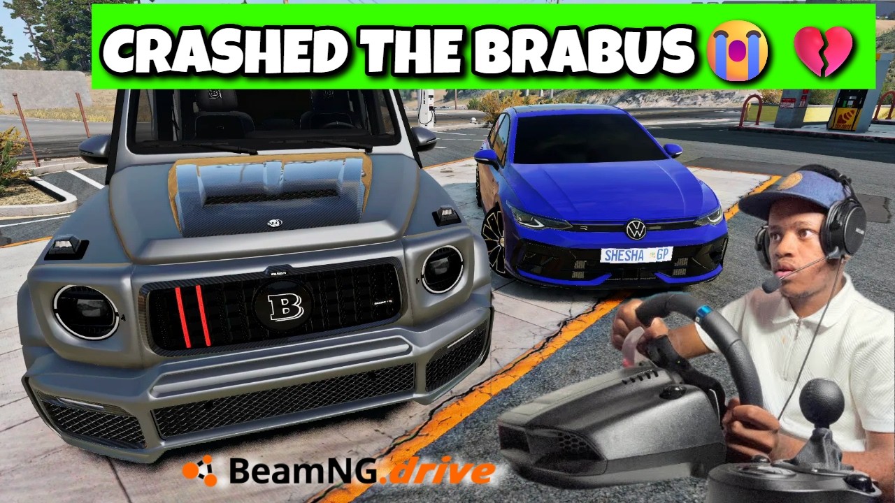 Back From Limpopo Eps.10 | CRASHED THE CAR😭💔 | BeamNG Drive