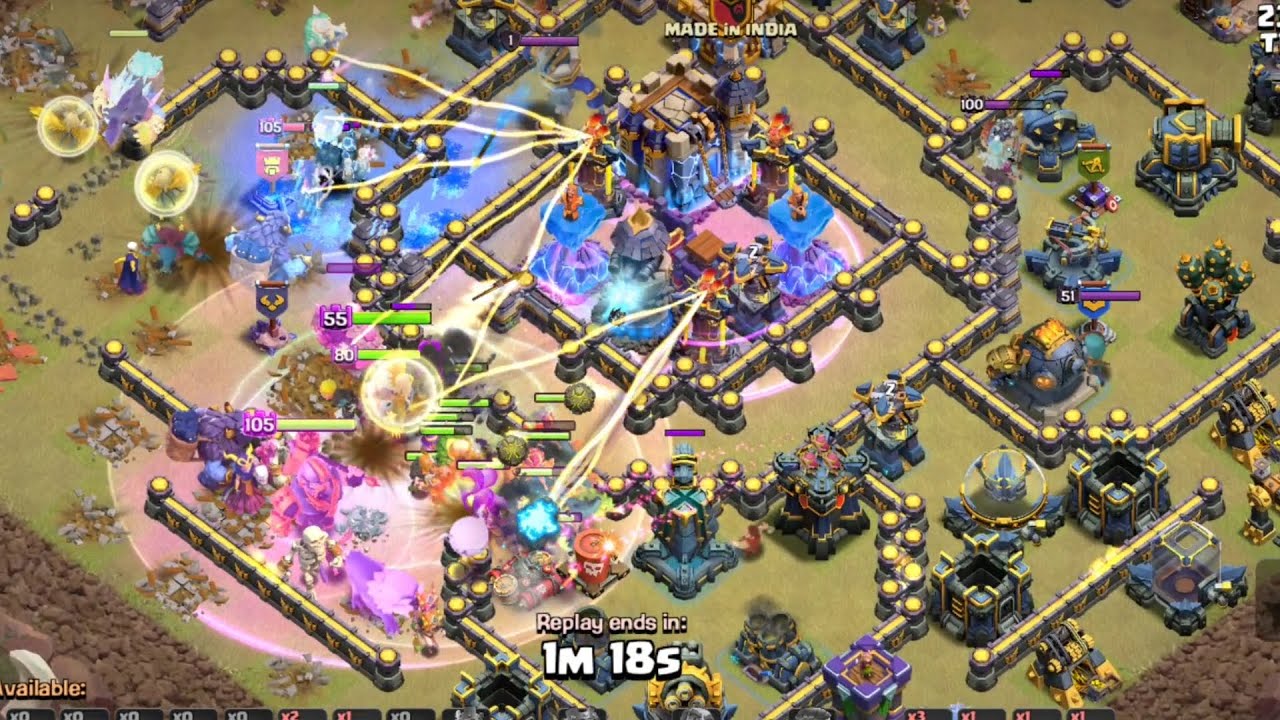 TH18 TRAP BASE!! 6 ATTACKS 1 STAR ONLY | LINK & REPLAYS 