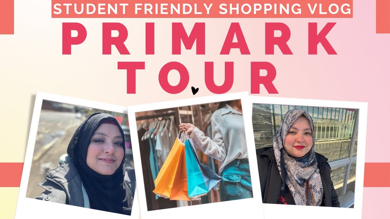 PRIMARK TOUR | Glasgow Student Friendly Shops UK | Shop on Budget | Scotland | #fyp @DesifiedUmmey