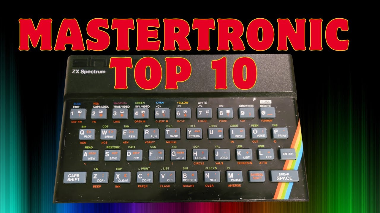 My Top Ten Mastertonic Games For The ZX Spectrum. The Kings Of Budget Gaming In The 1980s!