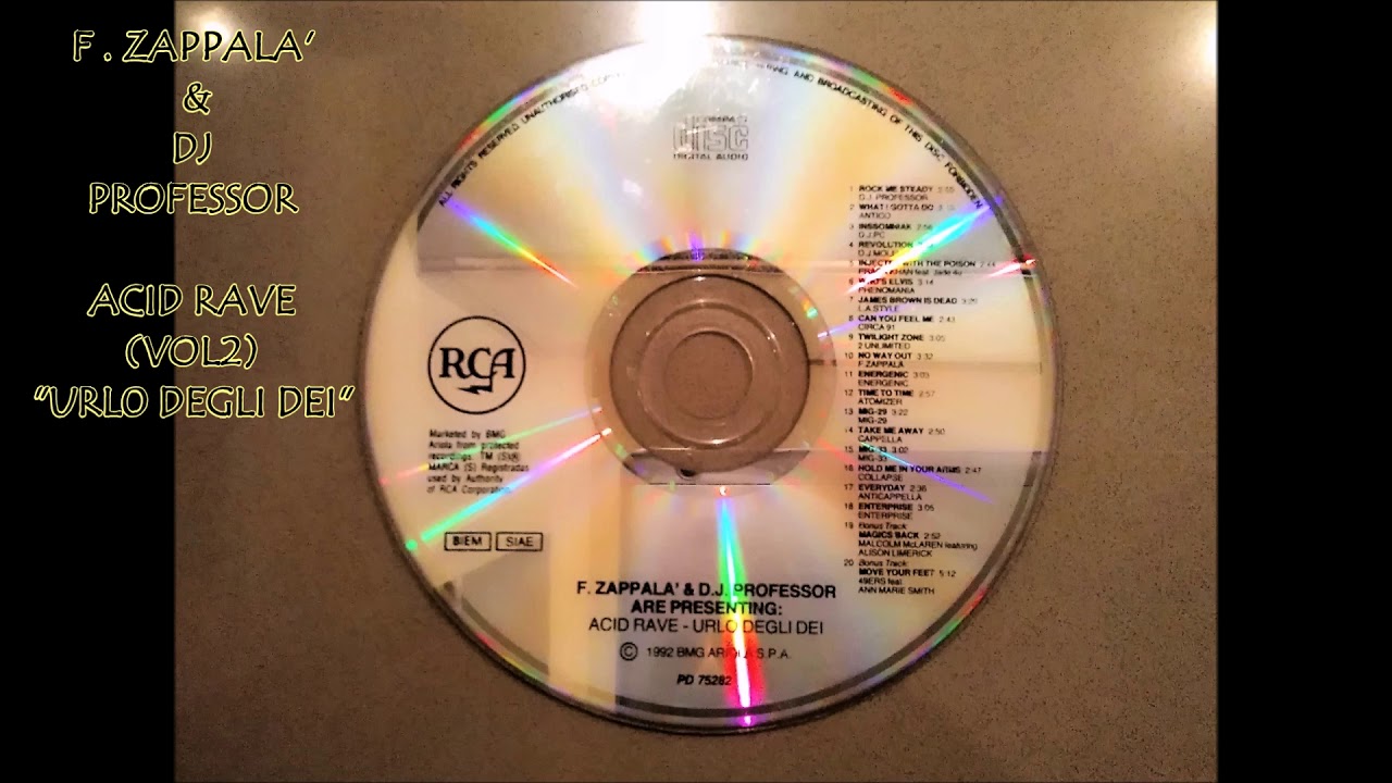 F . Zappala'  &  Dj Professor - ACID RAVE - (CD 2) 