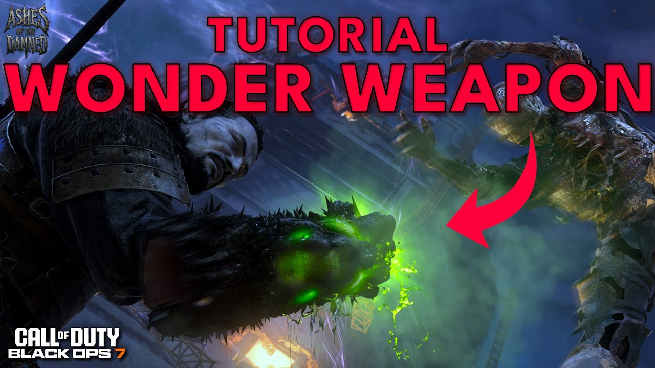 TUTORIAL WONDER WEAPON Cinzas dos Condenados - Black Ops 7