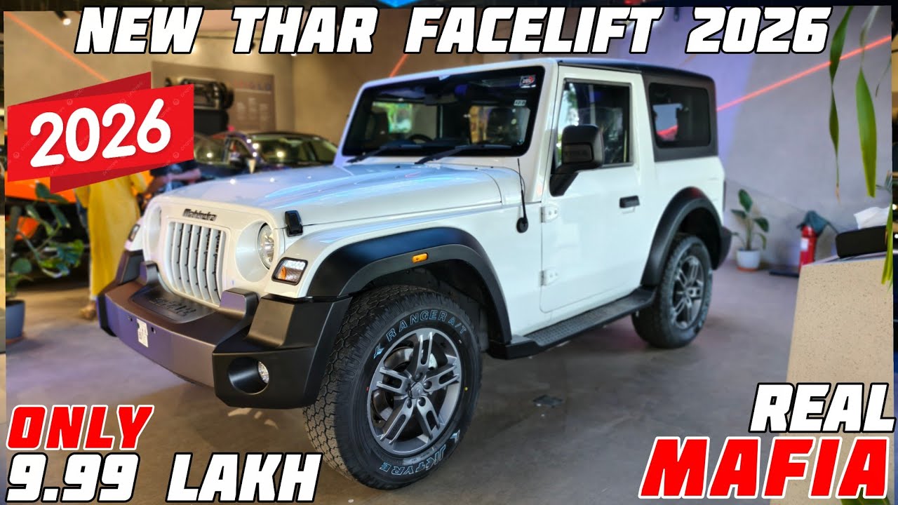 New Thar Facelift 2026 Review✌️Thar Facelift 2025 | Thar 3 Door 2026 Model Review | Thar New Model