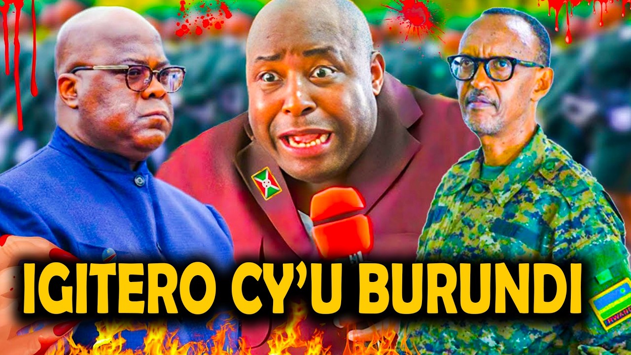 IGITERO cy&rsquo;u Burundi k&rsquo;u Rwanda Perezida NDAYISHIMIYE Yagabishije Abarundi | Ubwoba Butashye Imipaka