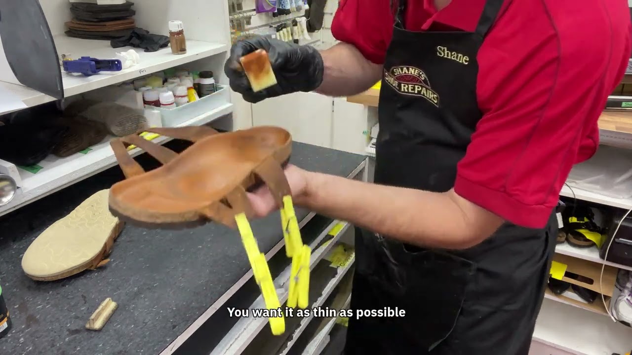 Ремонт и обновление пробковой обуви Birkenstock