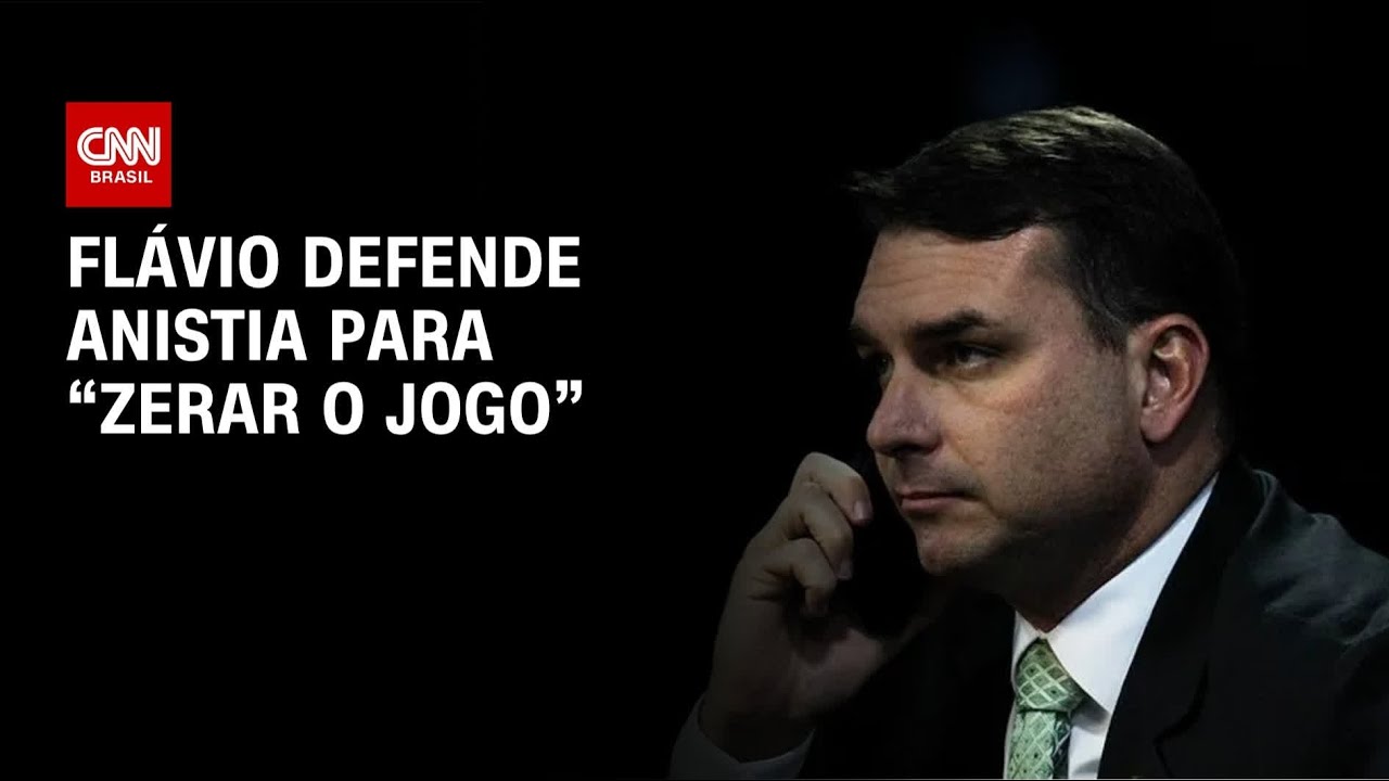 Fl&aacute;vio defende anistia: &ldquo;zerar o jogo&rdquo; e subir a rampa com Bolsonaro | AGORA CNN