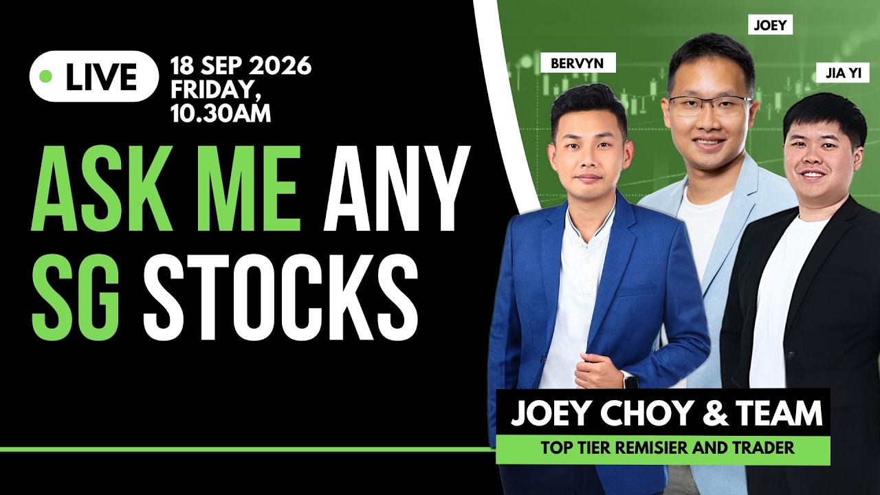 📢 Watch the Replay &ndash; SG Stock Market: Ask Me Any Stock!