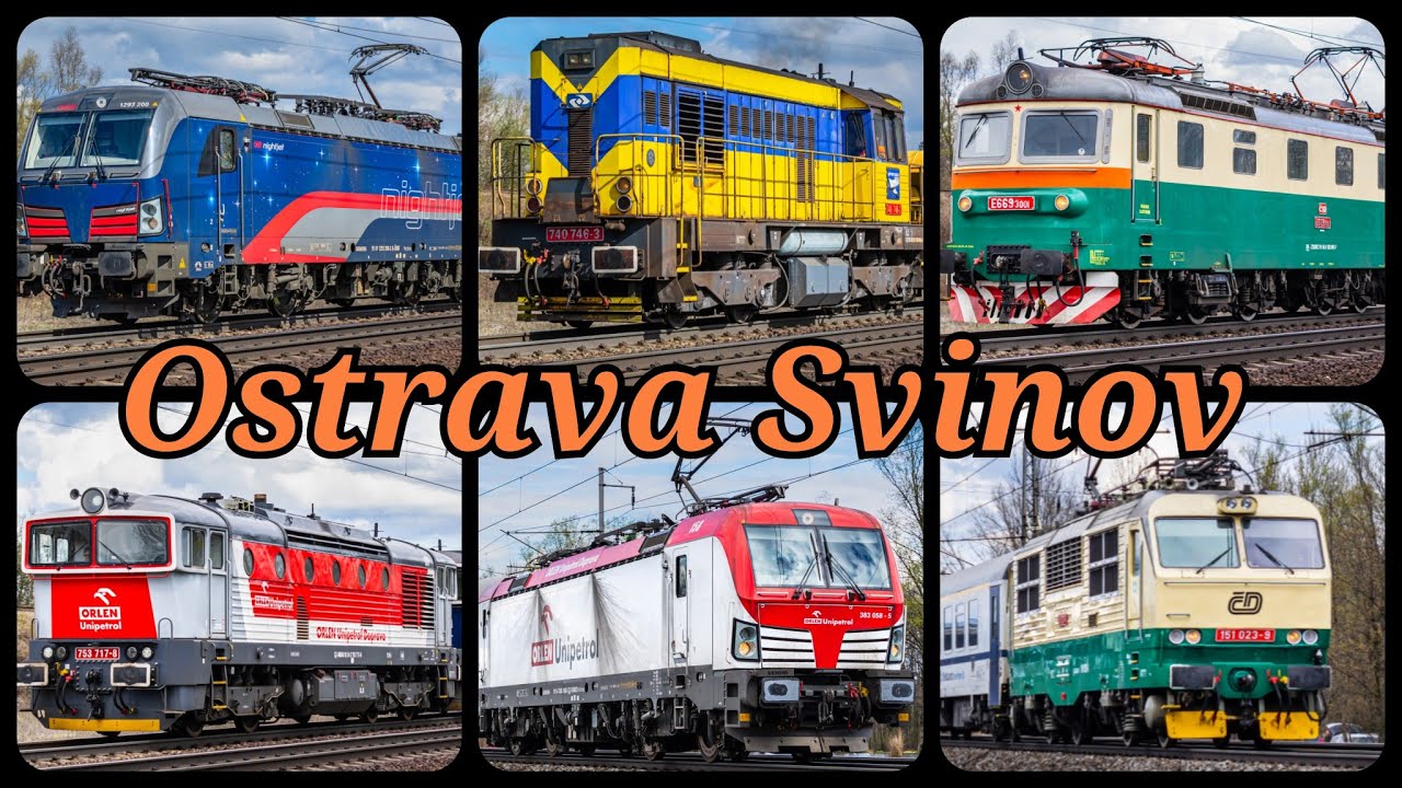 Pociągi / Vlaky Ostrava Svinov