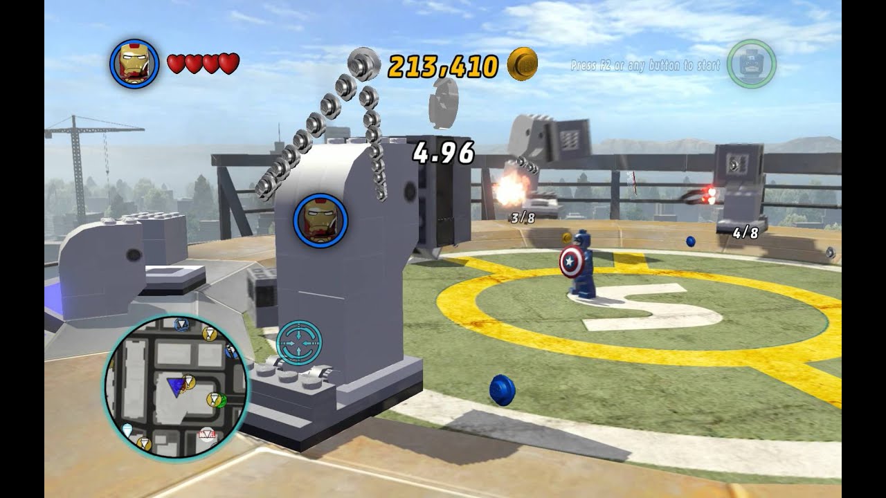 LEGO MARVEL Super Heroes how to unlock hulkbuster armor