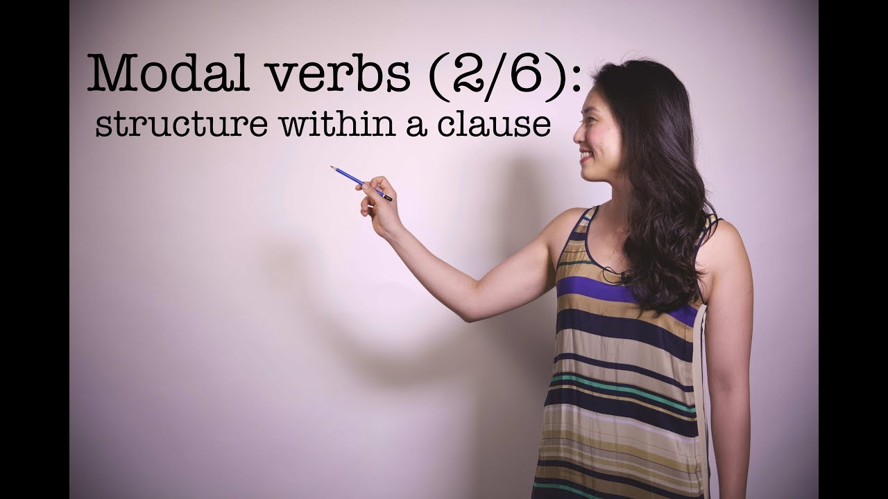 [Ms. Charlotte English] Modal verbs (2/6): Structure within a clause情態動詞在子句中的結構