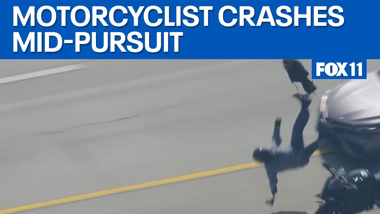 Shooting suspect crashes during pursuit in San Bernardino County  | FOX 11 LA