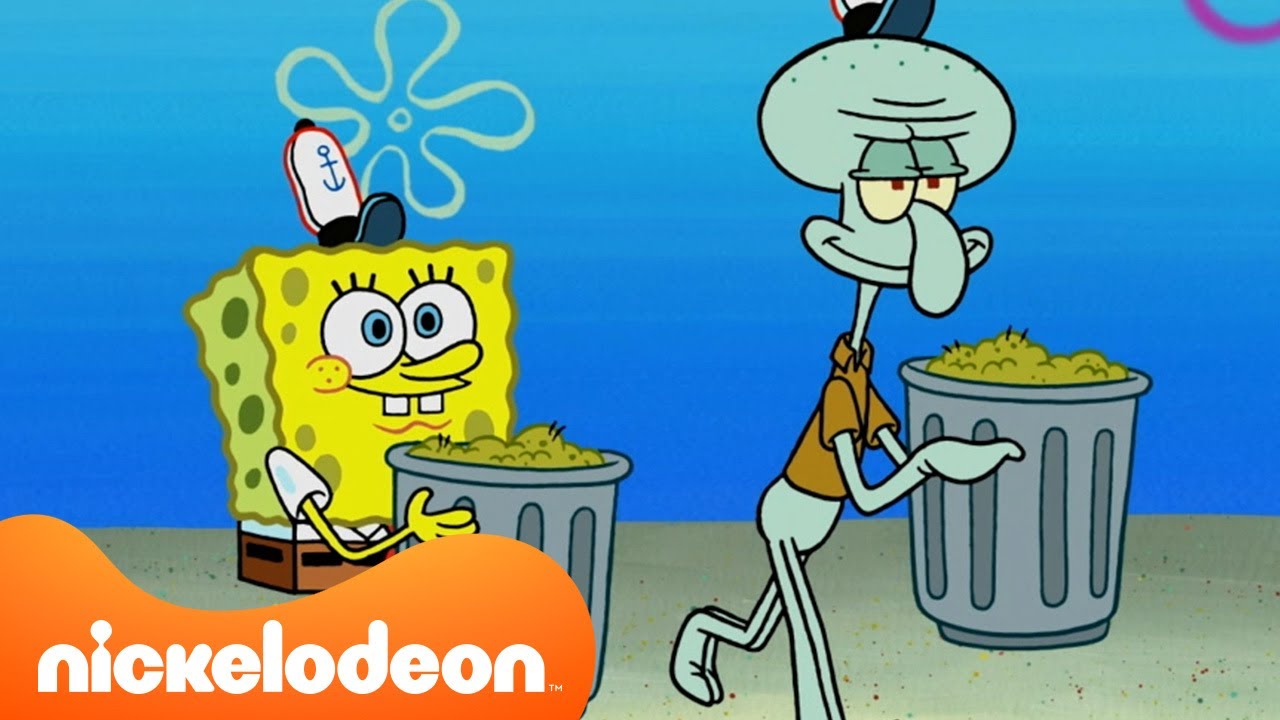 سبونج بوب | سبونج بوب و شفيق يعملان معًا لمدة 10 دقائق متواصلة | Nickelodeon Arabia