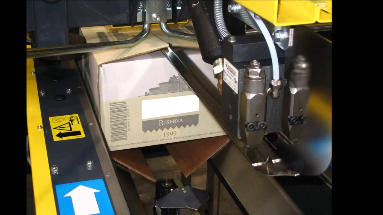 Finelinea per chiusura scatole con colla hot melt Intercoll Gluing Technologies