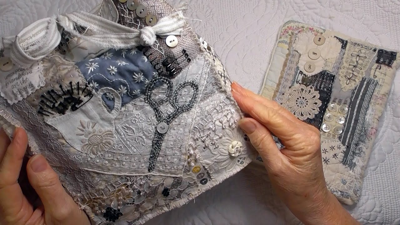 Completed Project Long Overdue #SlowstitchCollab7 - Japanese Rice Bag