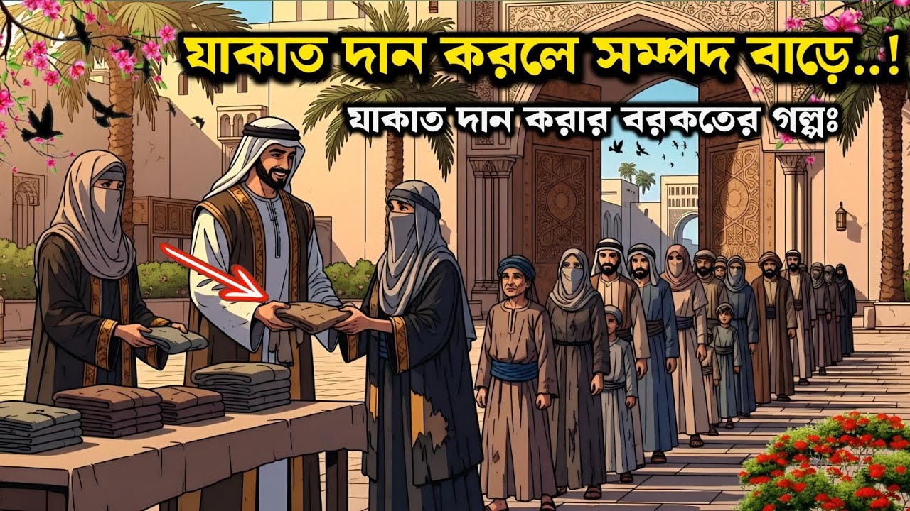 যাকাত দান করলে সম্পদ বাড়ে – একটি শিক্ষণীয় ইসলামিক গল্প | Islamic Story